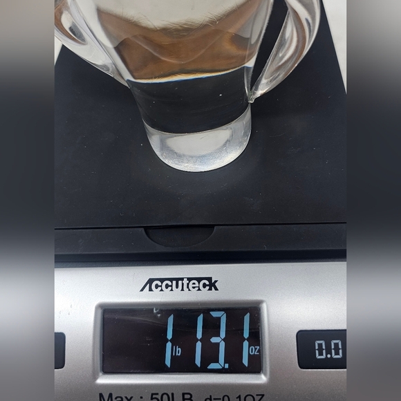 Vintage 1974 Penguin Crystal Art Glass Hand-Blown Figurine Paperweight Clear 6" - Picture 11 of 11